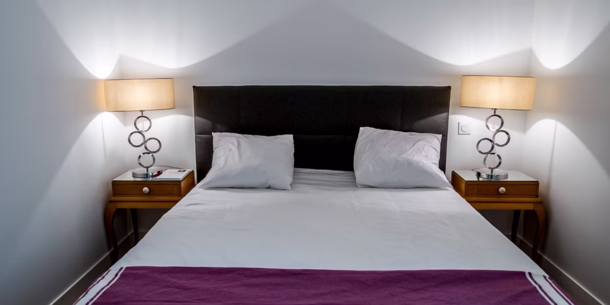 Chambre éclairée